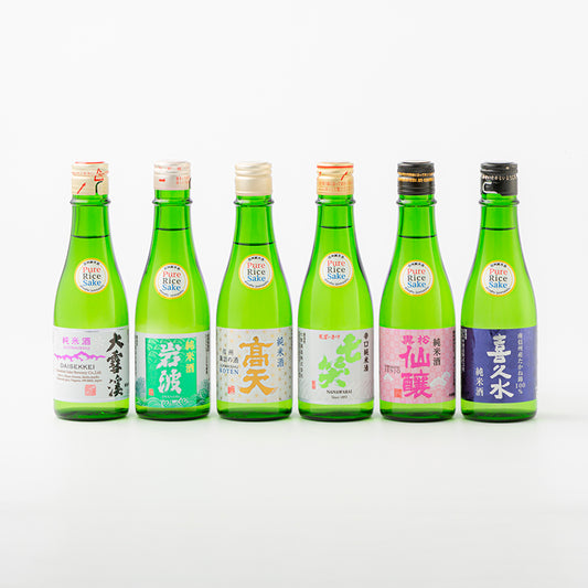 信州純米酒 Pure Rice Sake 南信濃6本セット