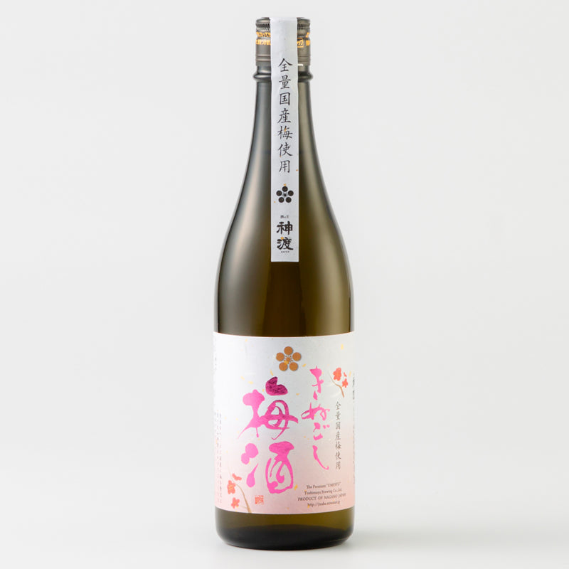 神渡 きぬごし梅酒 720ml 専用箱入