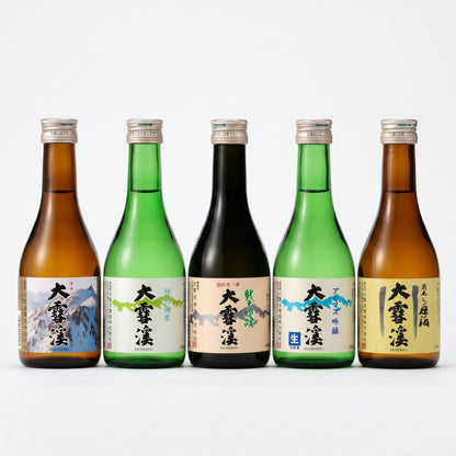 大雪渓 涼風五重奏 300ml×5本 ギフトセット　大雪渓酒造