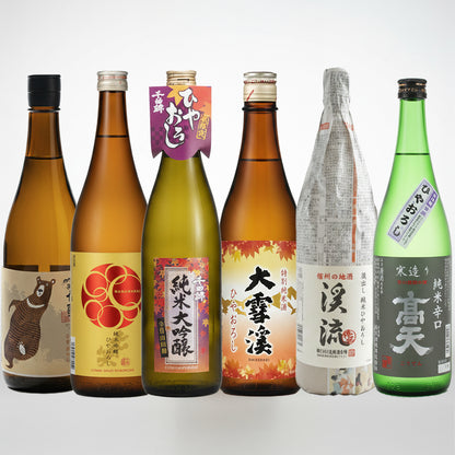 信州ひやおろし・秋あがり6種セット