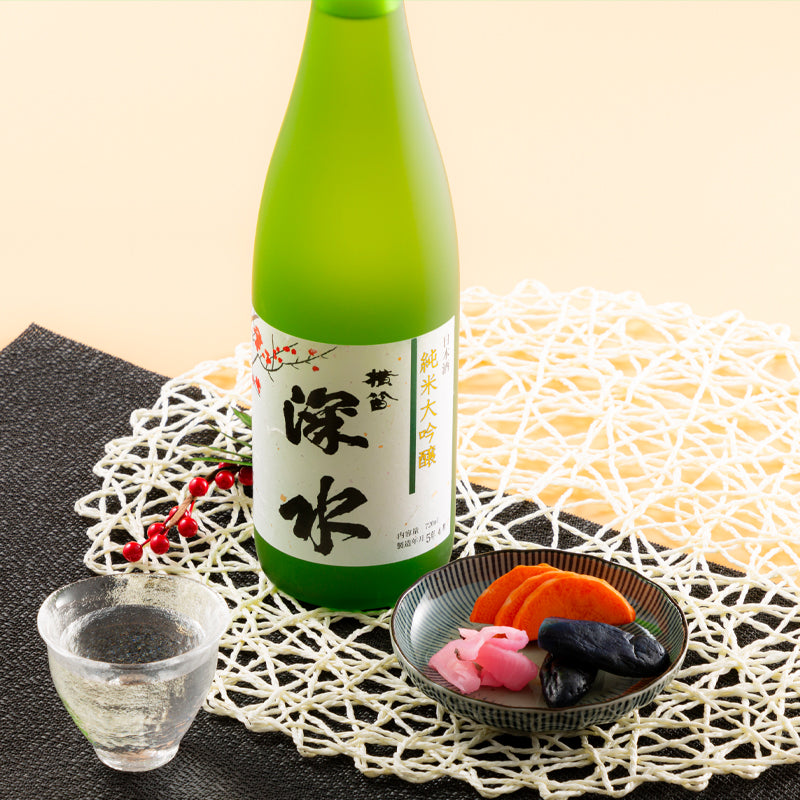 デパート 送料無料 純米大吟醸 深水（化粧箱入り）伊東酒造｜長野県の日本酒は 日本酒