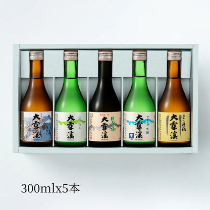大雪渓 涼風五重奏 300ml×5本 ギフトセット　大雪渓酒造