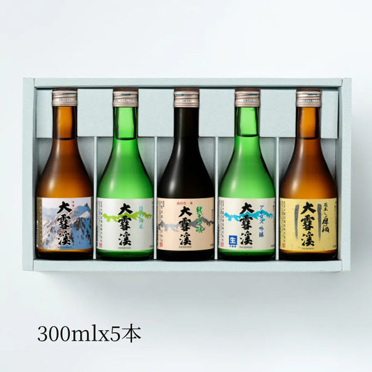 大雪渓 涼風五重奏 300ml×5本 ギフトセット　大雪渓酒造